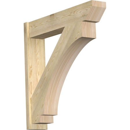 Ekena Millwork Imperial Slat Rough Sawn Outlooker, Douglas Fir, 8"W x 40"D x 40"H OUT08X40X40IMP06RDF